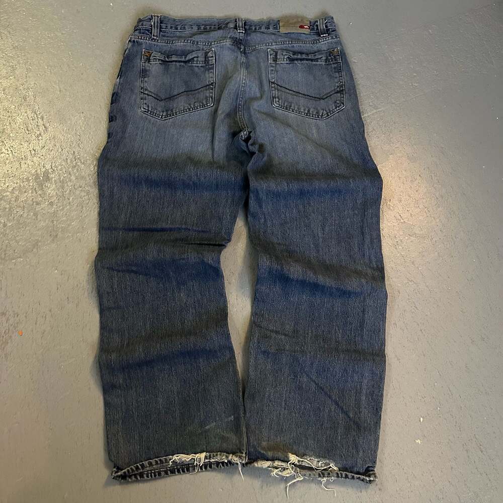 Vintage Tony Hawk Baggy Straight Leg Distressed Skater Jeans